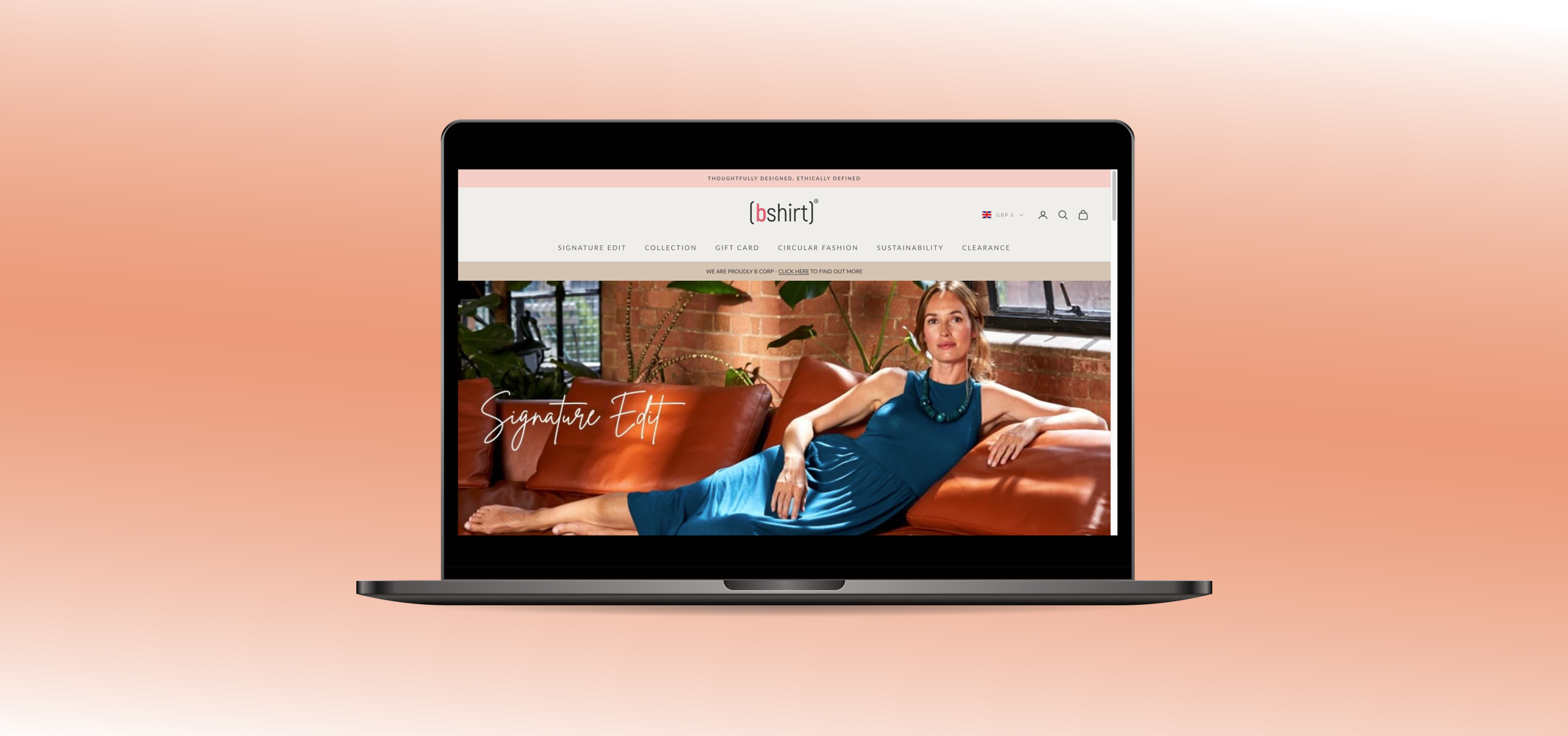 The Bshirt uses Patchworks Virtualstock Blueprint for John Lewis marketplace launch