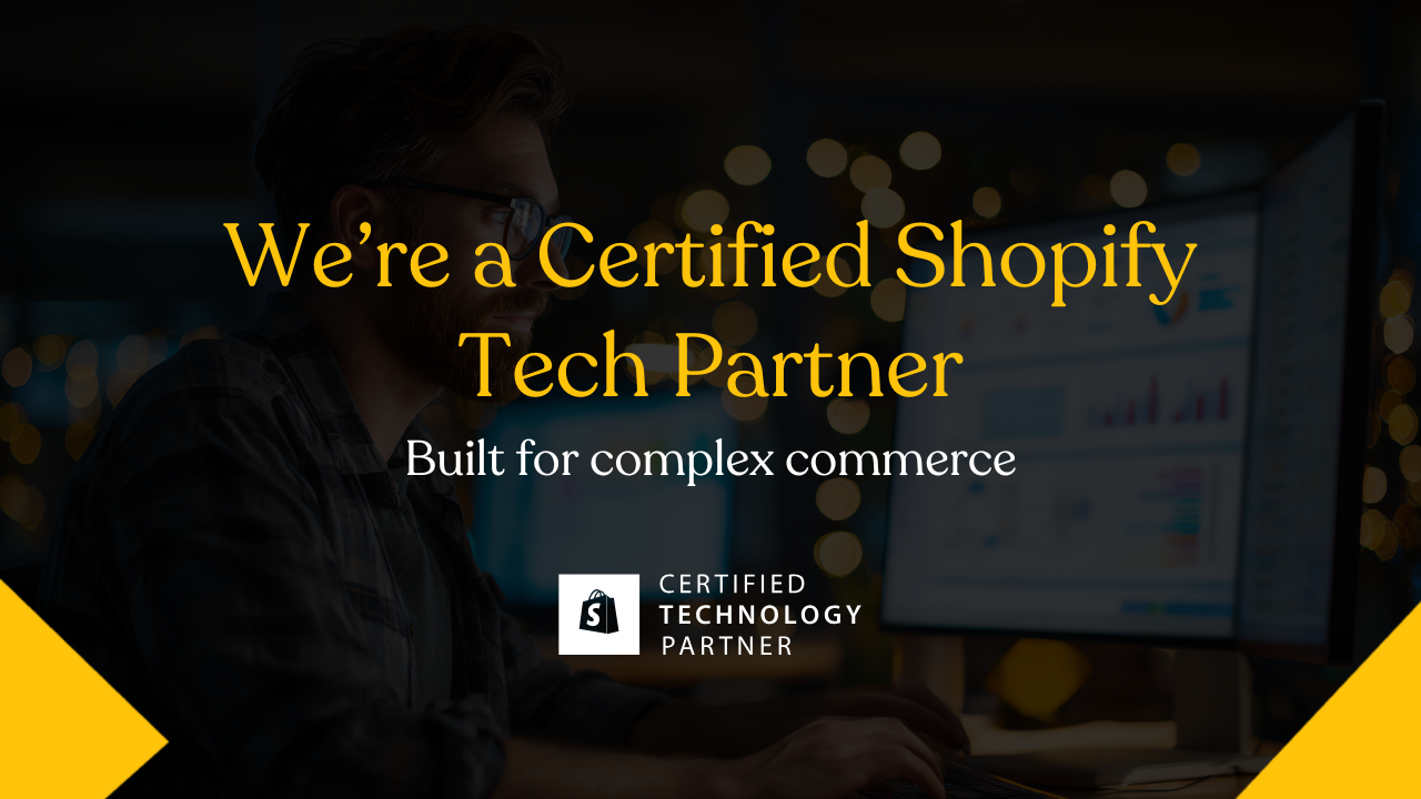 Patchworks becomes a Shopify Certified Technology Partner